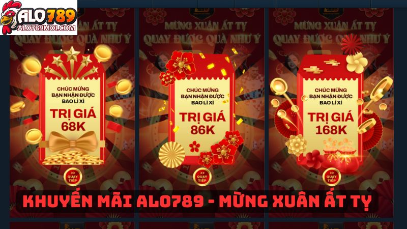 Khuyến mãi Alo789 - Mừng xuân Ất Tỵ